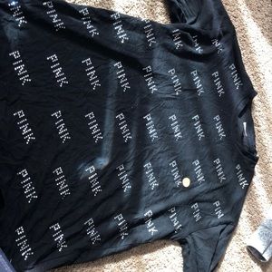 A pink long sleeved shirt